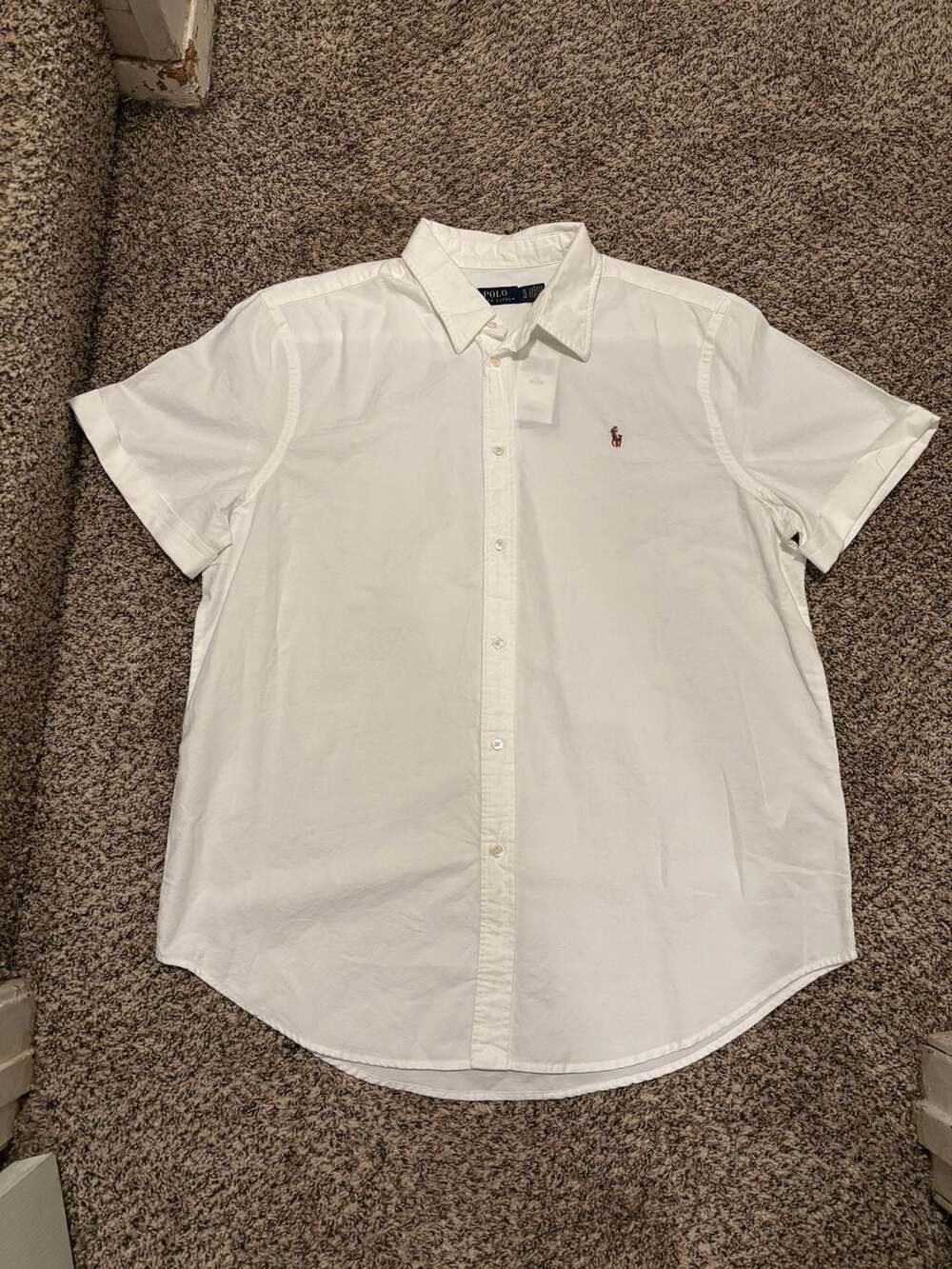 Polo Ralph Lauren Cotton Oxford SS Button-Down shirt. XL. NEW
